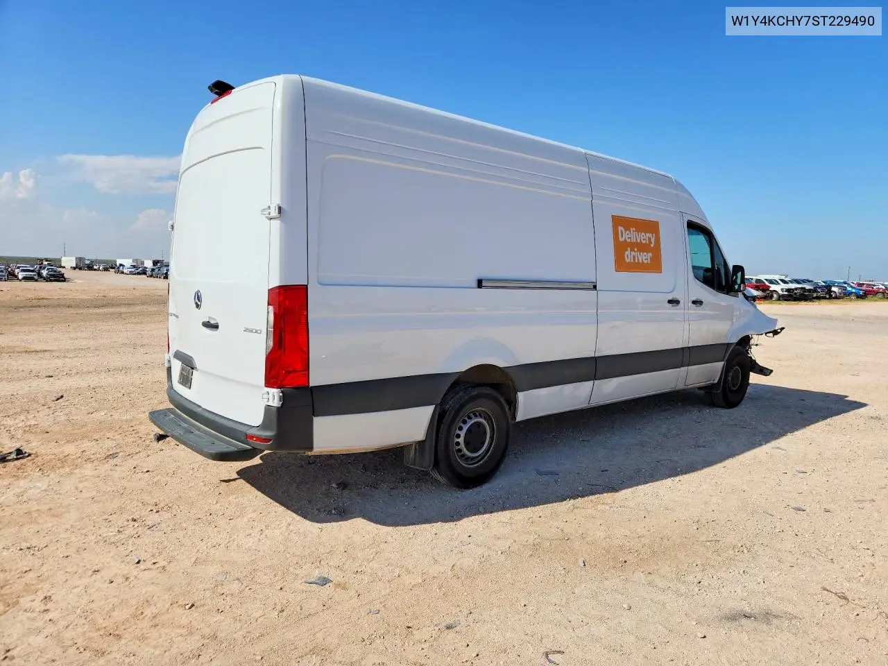 2025 Piaggio Sprinter 2500 VIN: W1Y4KCHY7ST229490 Lot: 56325016