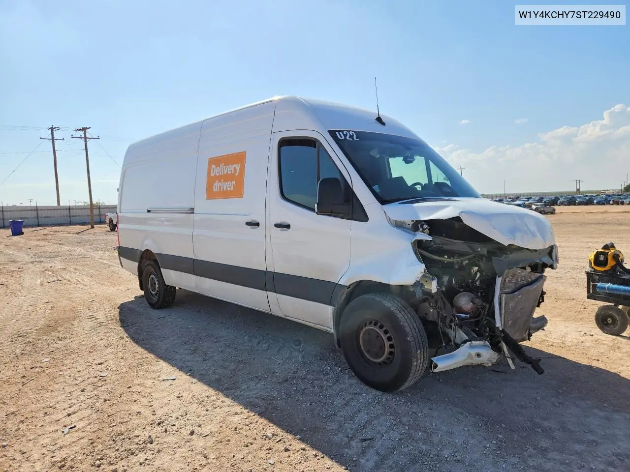 2025 Piaggio Sprinter 2500 VIN: W1Y4KCHY7ST229490 Lot: 56325016