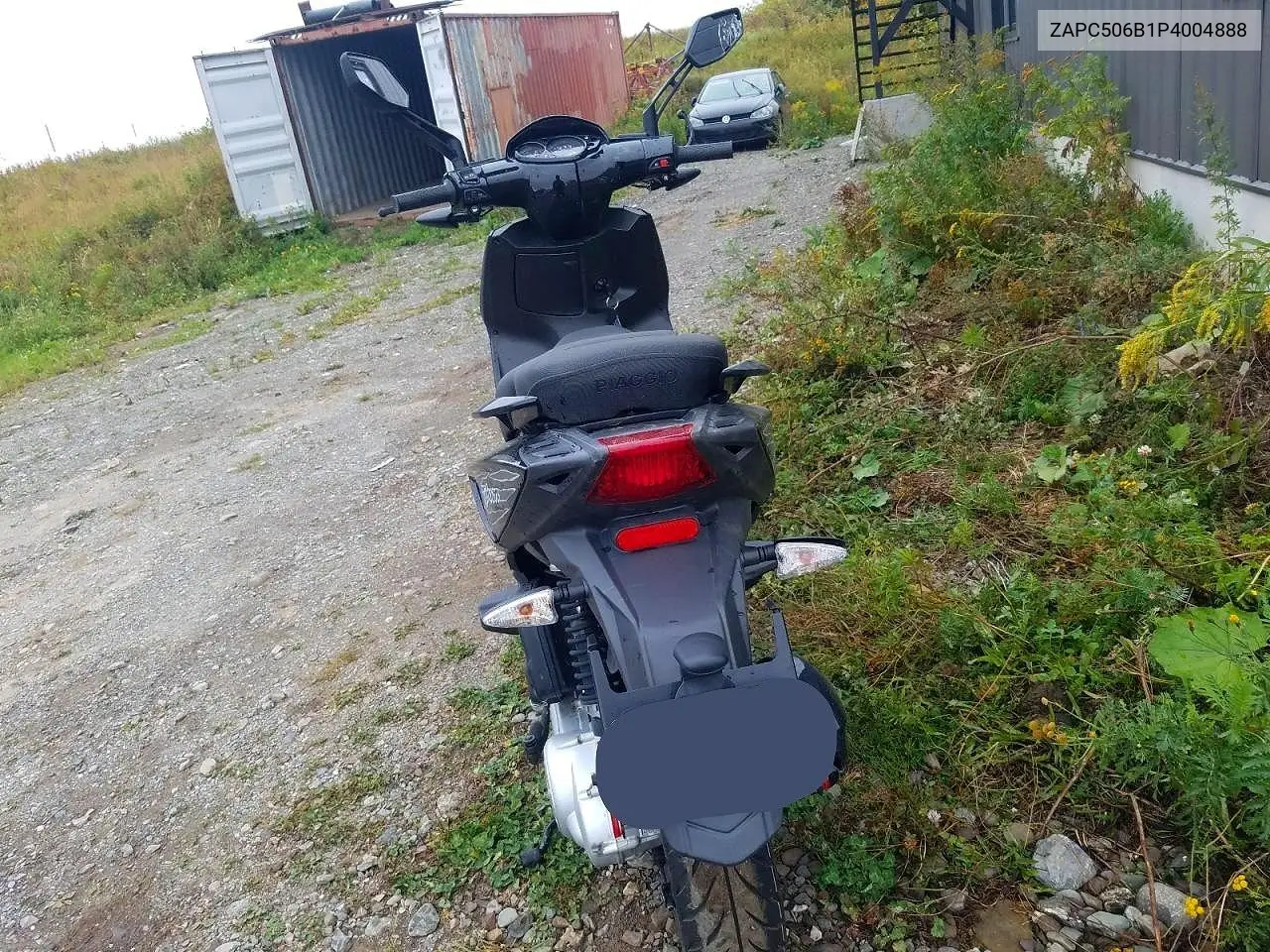 2023 Piaggio Typhoon VIN: ZAPC506B1P4004888 Lot: 78072755