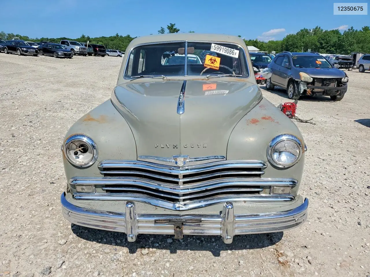 1949 Plymouth Special Dx VIN: 12350675 Lot: 59919086