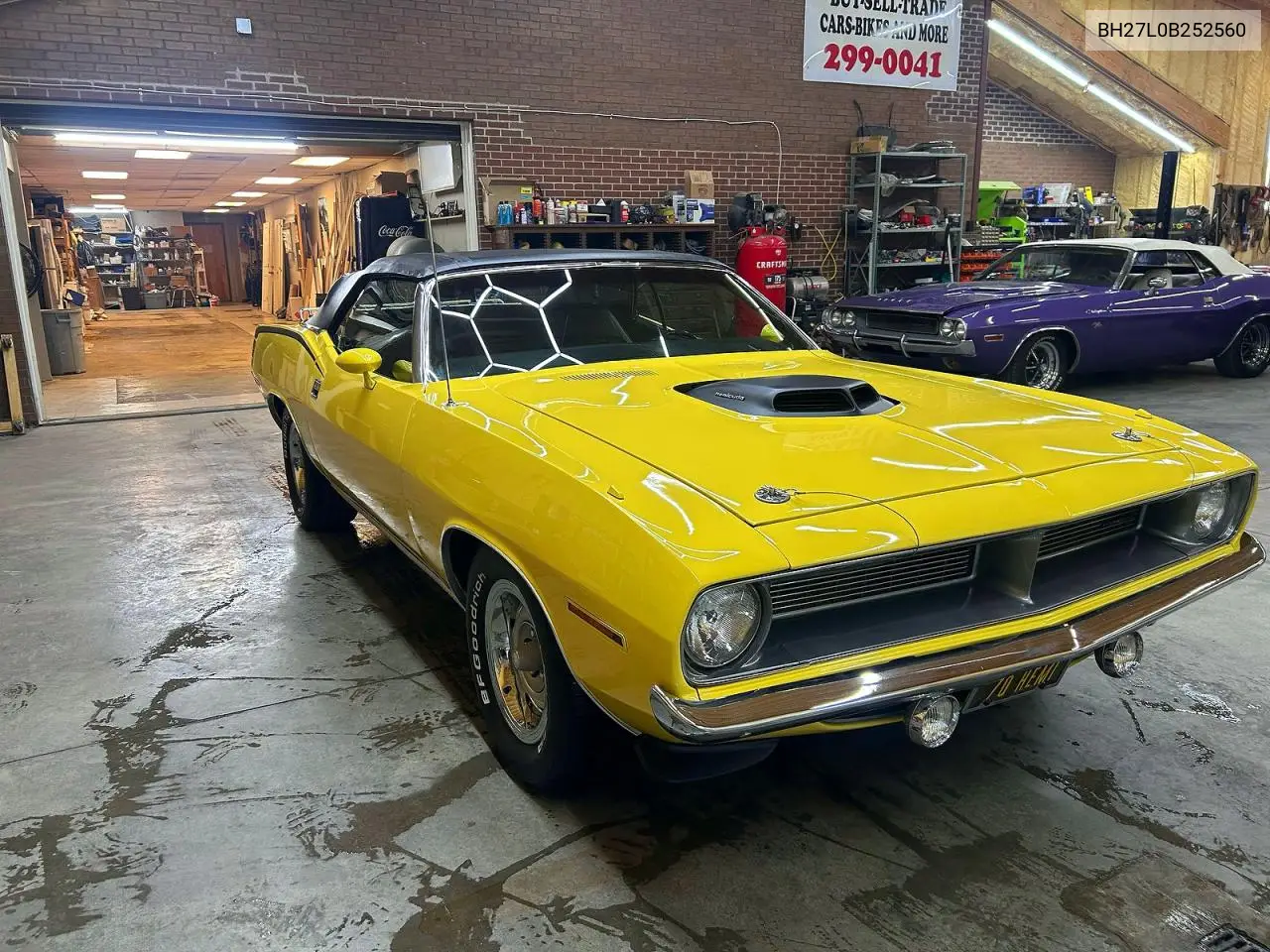 1970 Plymouth Cuda VIN: BH27L0B252560 Lot: 54301076