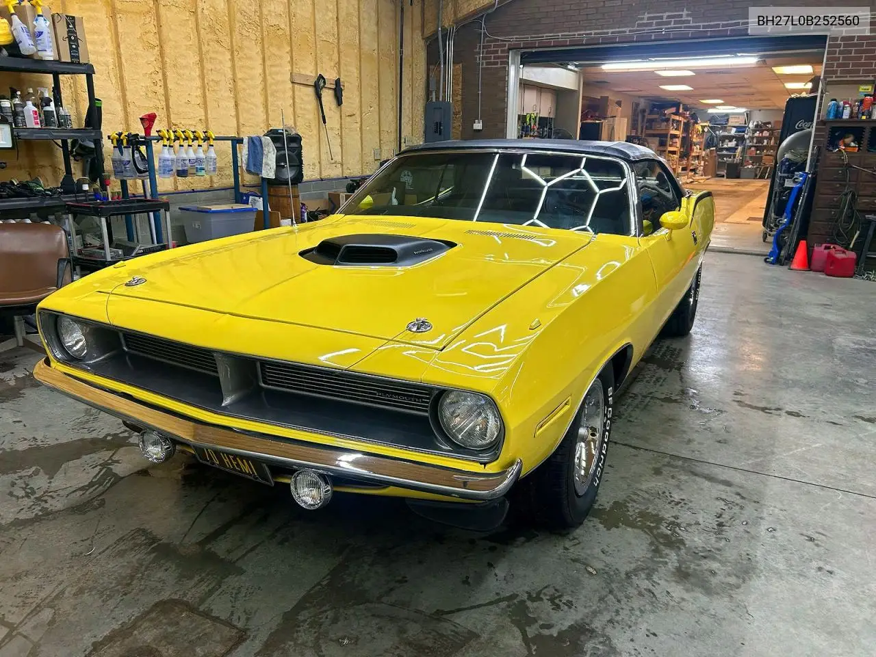 1970 Plymouth Cuda VIN: BH27L0B252560 Lot: 54301076