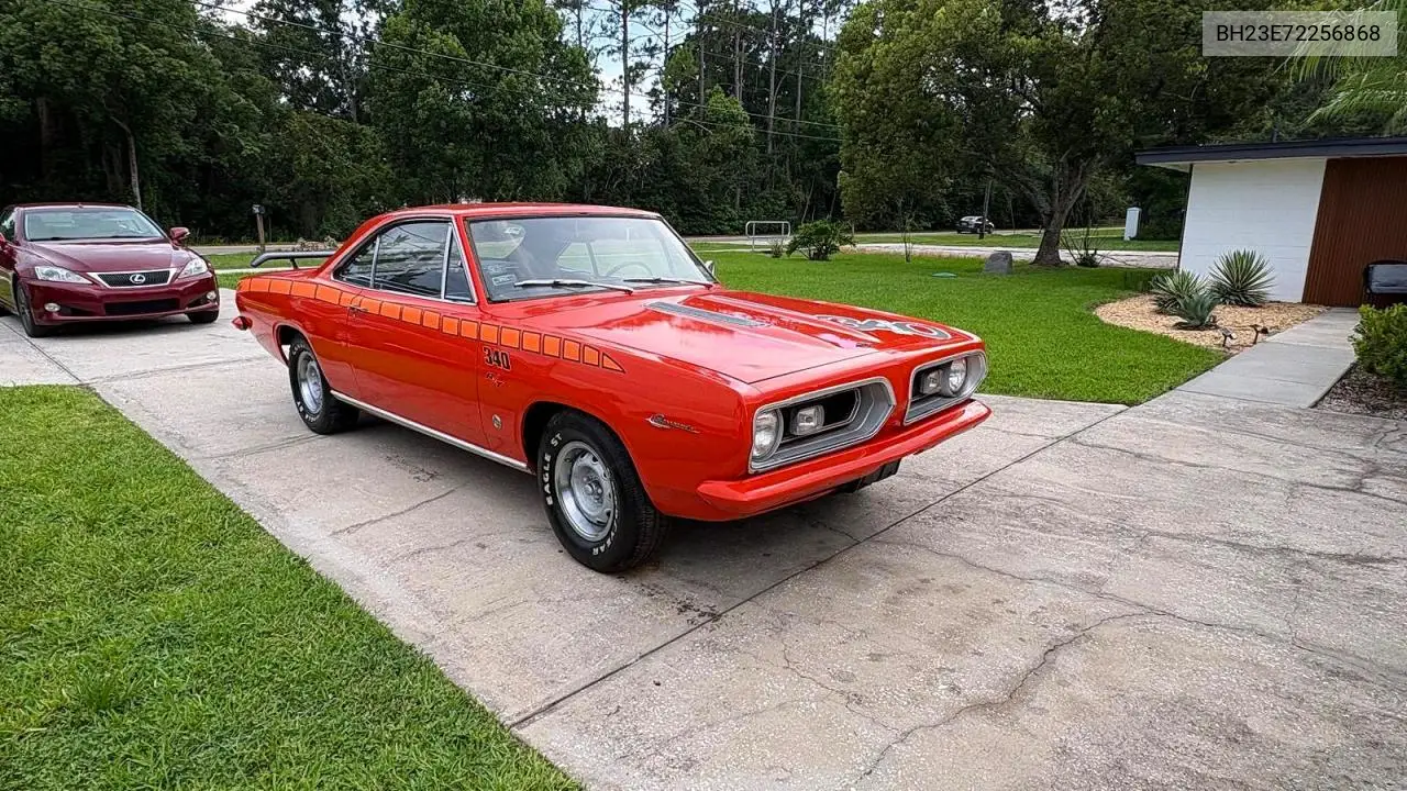 1967 Plymouth Barracuda VIN: BH23E72256868 Lot: 60935806
