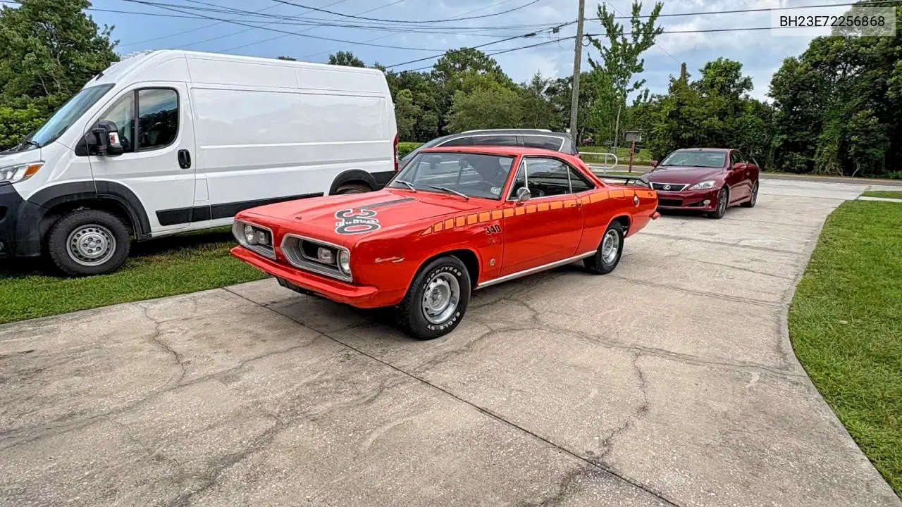 1967 Plymouth Barracuda VIN: BH23E72256868 Lot: 60935806