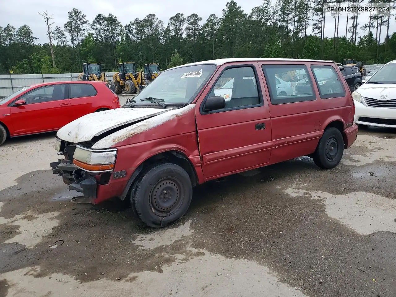 1995 Plymouth Voyager VIN: 2P4GH253XSR271254 Lot: 50460586