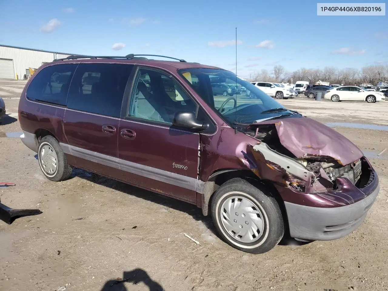 1999 Plymouth Grand Voyager Se VIN: 1P4GP44G6XB820196 Lot: 97490625