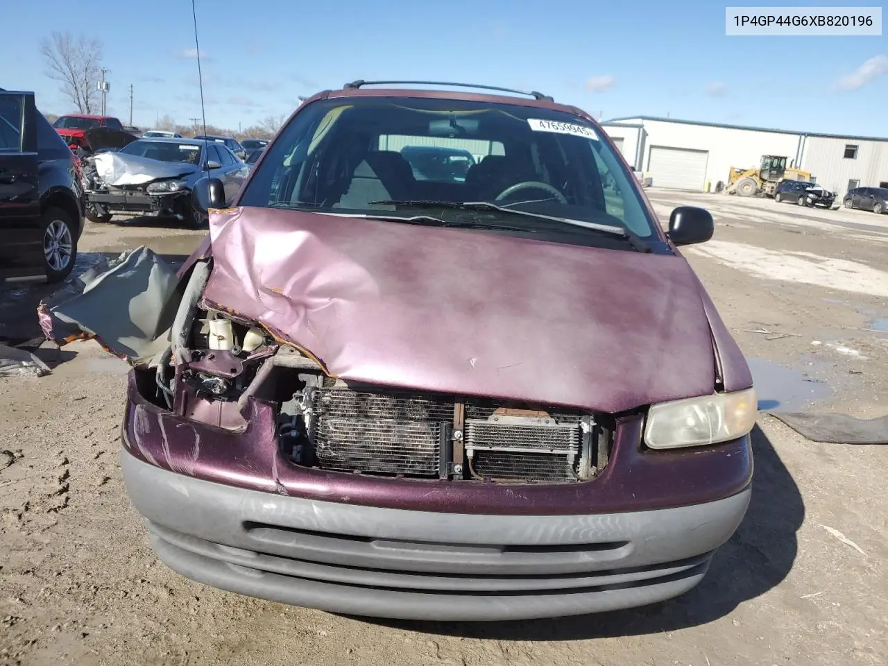 1999 Plymouth Grand Voyager Se VIN: 1P4GP44G6XB820196 Lot: 97490625