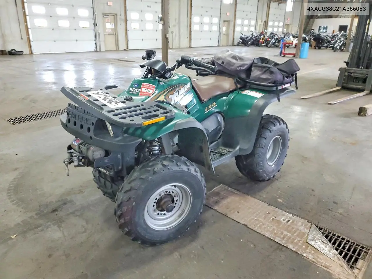 2001 Polaris Xplorer Atv VIN: 4XACG38C21A366053 Lot: 57188986