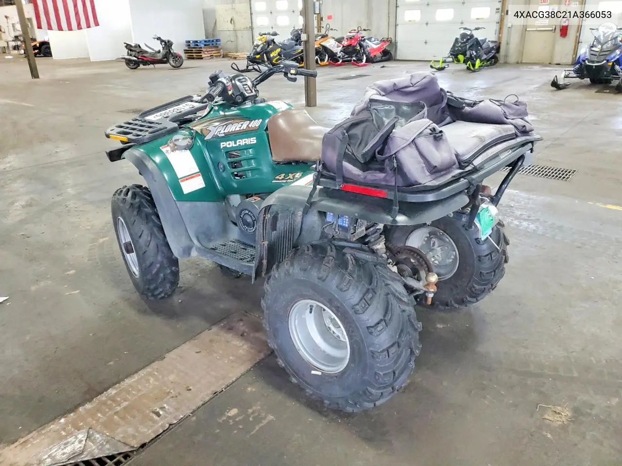 2001 Polaris Xplorer Atv VIN: 4XACG38C21A366053 Lot: 57188986