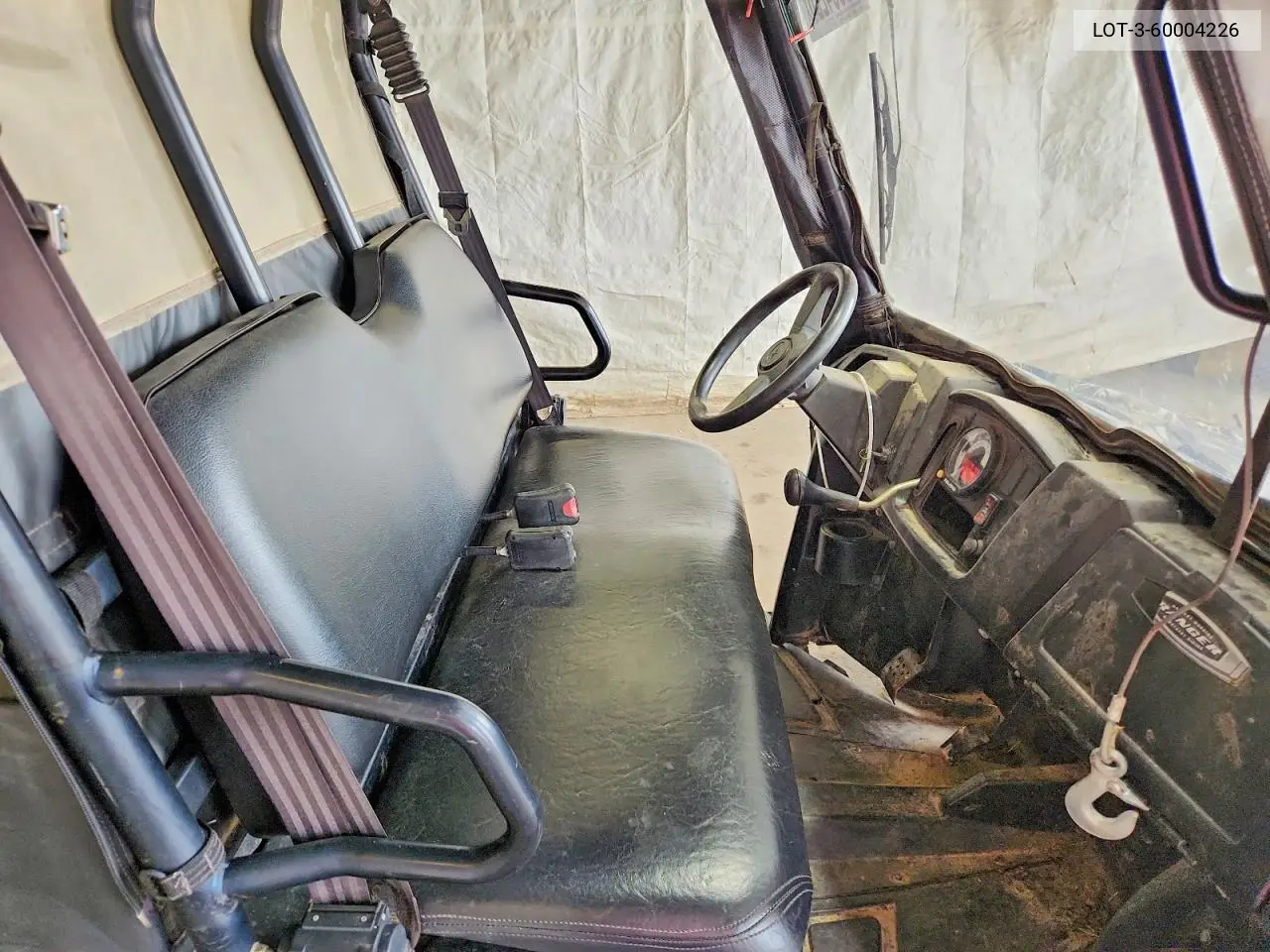 2012 Polaris Ranger Utility Vehicle VIN: 4XARH50AXCB445590 Lot: 60004226
