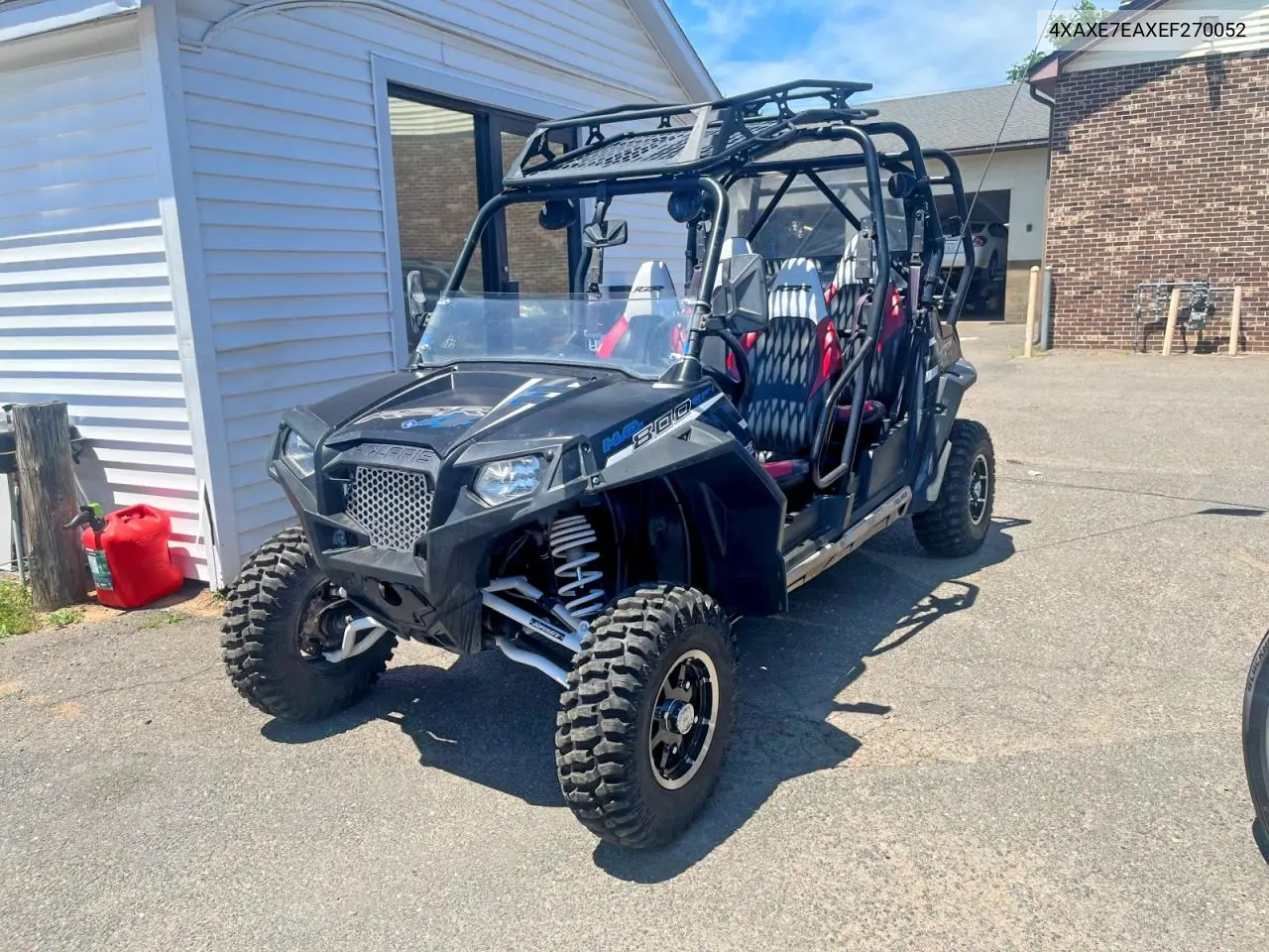 2014 Polaris Rzr VIN: 4XAXE7EAXEF270052 Lot: 57015166