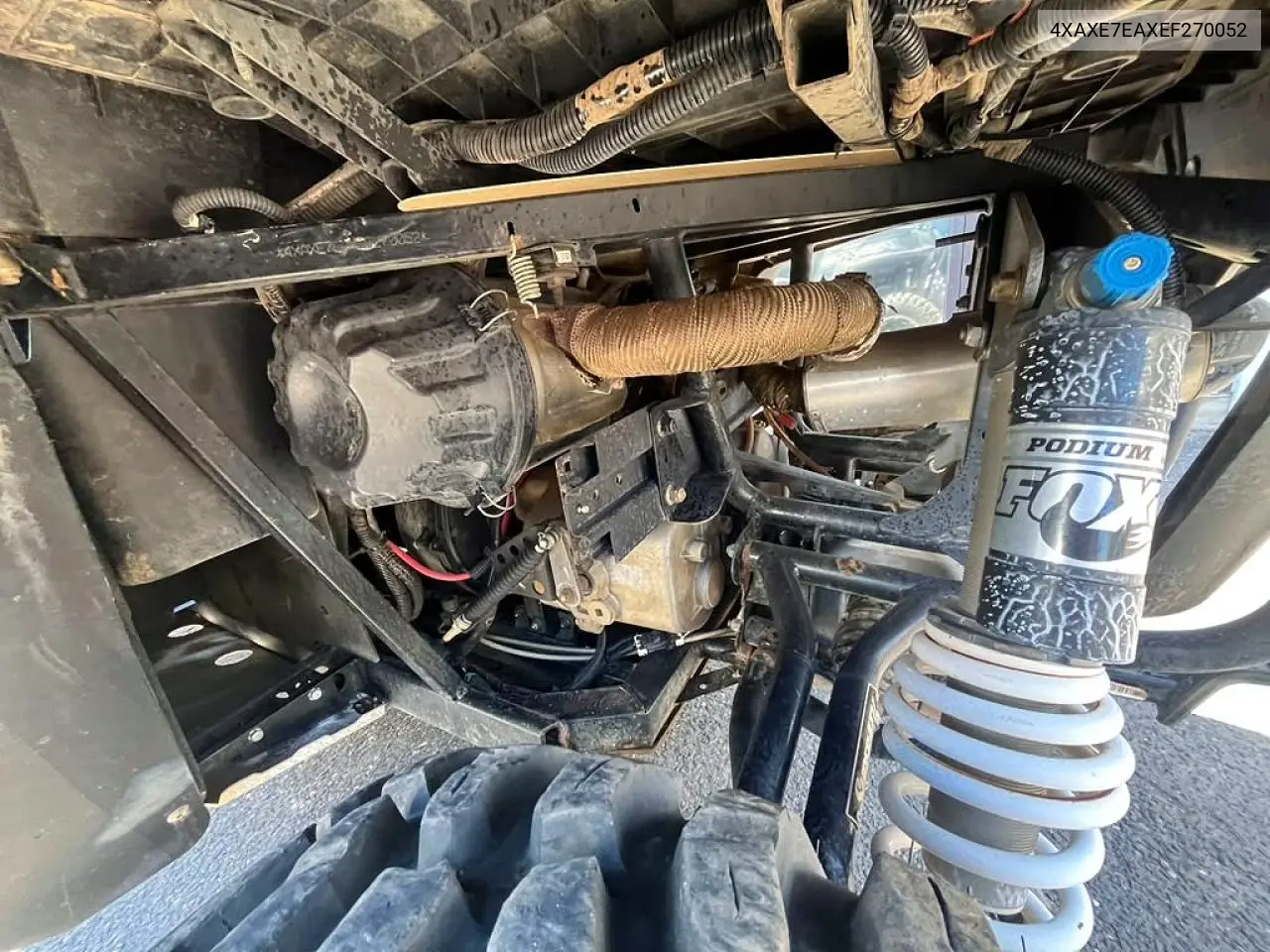 2014 Polaris Rzr VIN: 4XAXE7EAXEF270052 Lot: 57015166