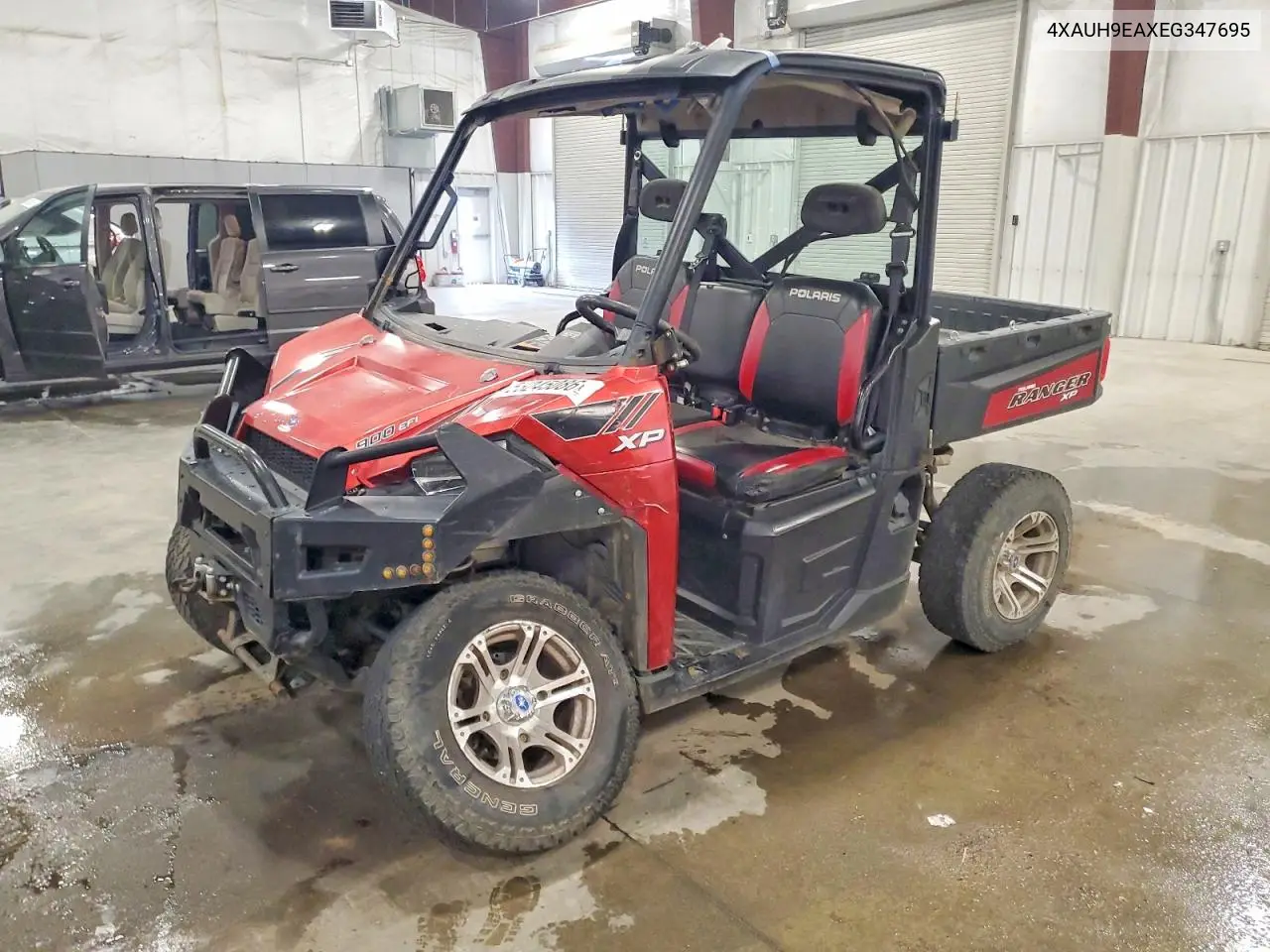 2014 Pols Ranger 900 Xp Eps Utility Vehicle VIN: 4XAUH9EAXEG347695 Lot: 58245086