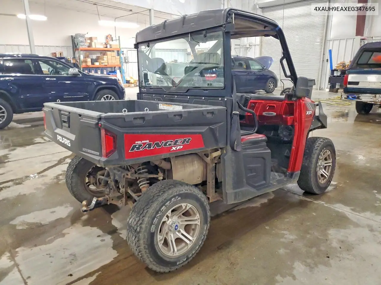 2014 Pols Ranger 900 Xp Eps Utility Vehicle VIN: 4XAUH9EAXEG347695 Lot: 58245086