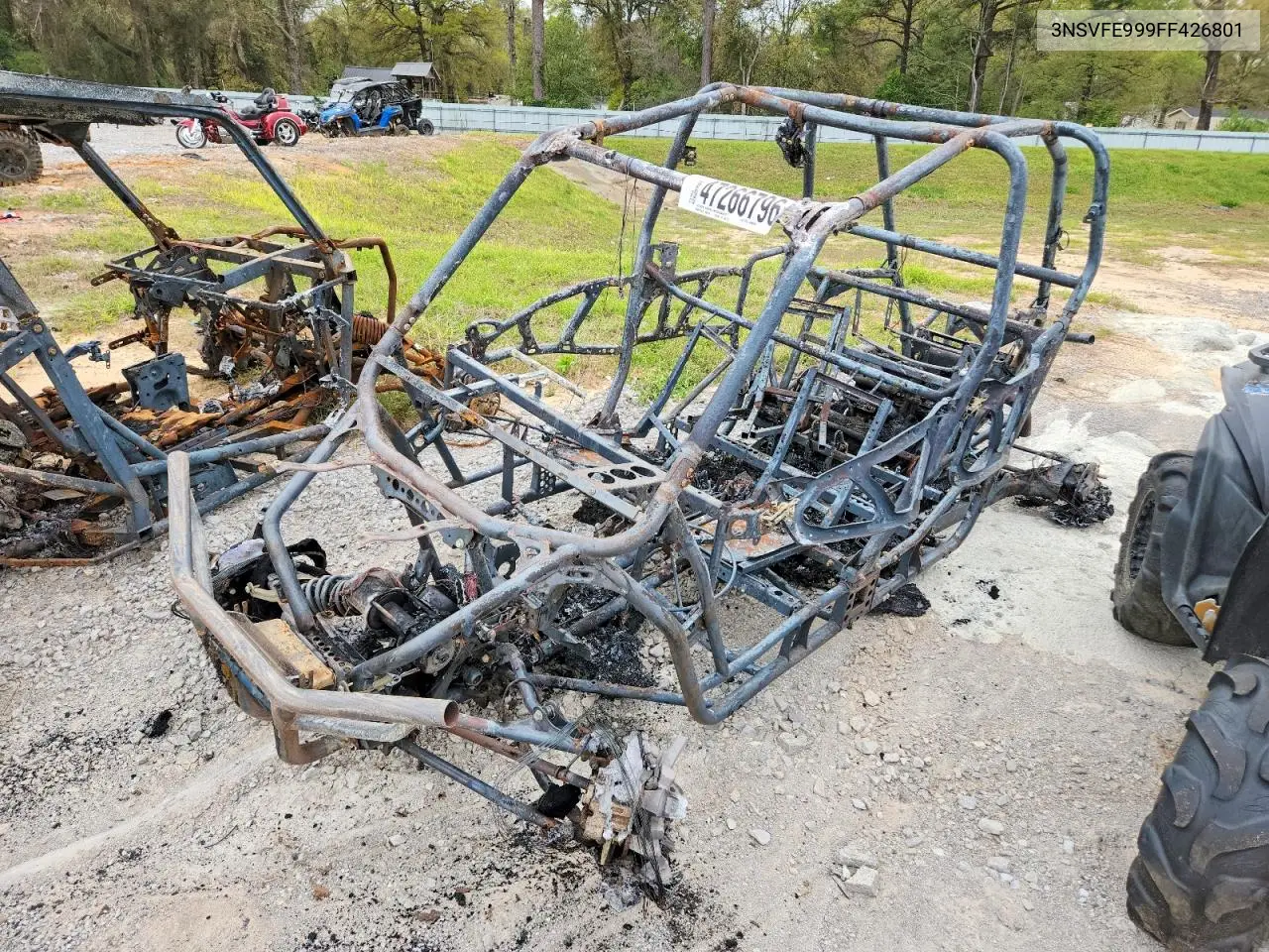 2015 Polaris Rzr Utility Vehicle VIN: 3NSVFE999FF426801 Lot: 47266796
