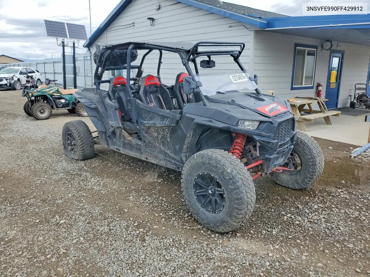 2015 Polaris Rzr Utility Vehicle VIN: 3NSVFE990FF429912 Lot: 52764976