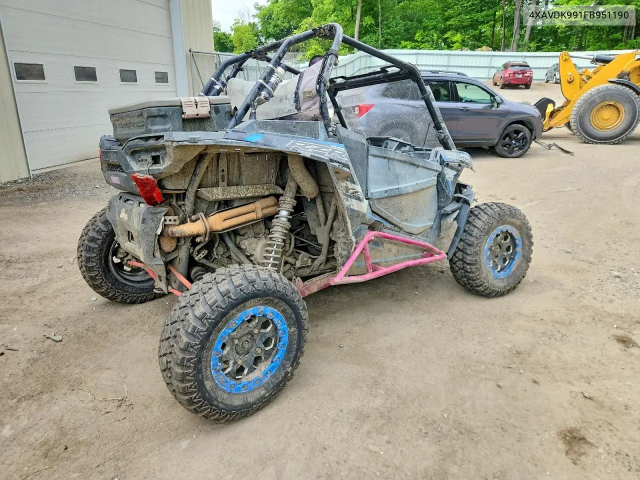 2015 Polaris Rzr 1000 Utility Vehicle VIN: 4XAVDK991FB951190 Lot: 58785886