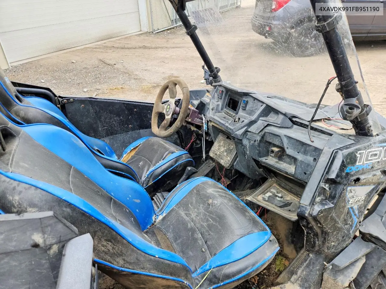 2015 Polaris Rzr 1000 Utility Vehicle VIN: 4XAVDK991FB951190 Lot: 58785886