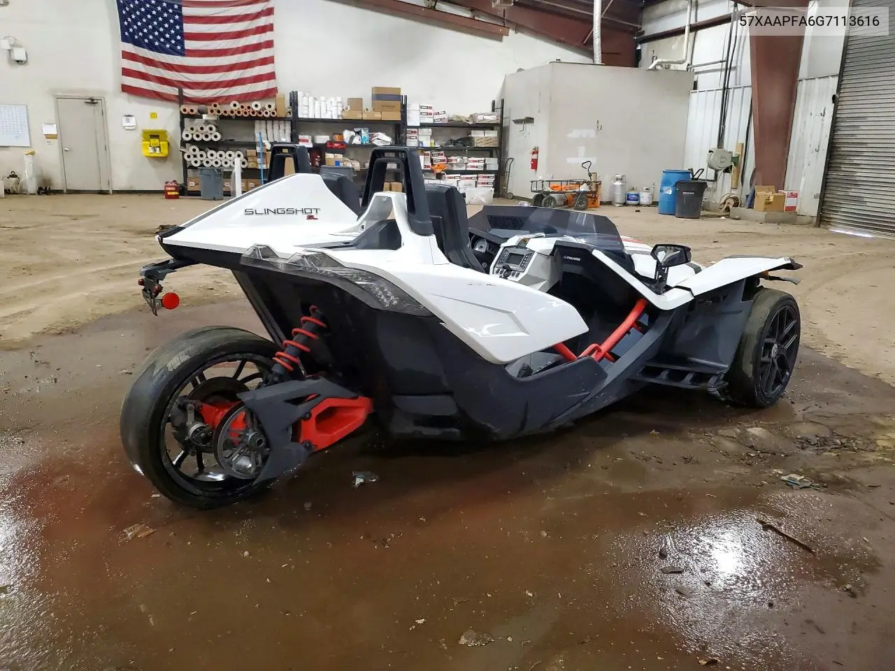 2016 Polaris Slingshot Sl VIN: 57XAAPFA6G7113616 Lot: 48973236