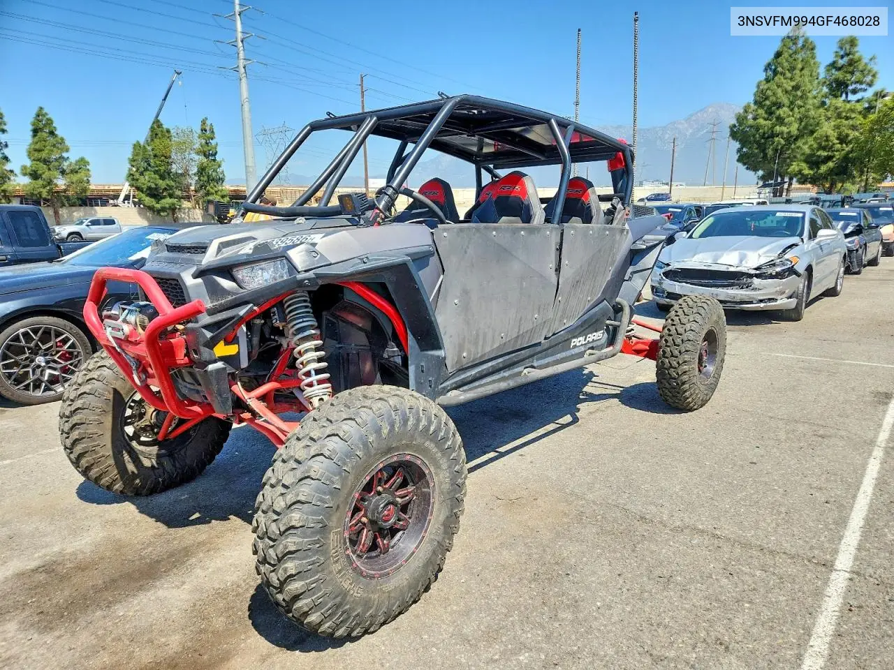 2016 Polaris Utility Vehicle VIN: 3NSVFM994GF468028 Lot: 52239586