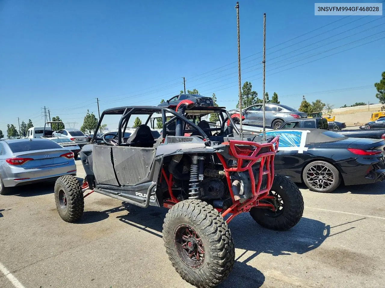2016 Polaris Utility Vehicle VIN: 3NSVFM994GF468028 Lot: 52239586
