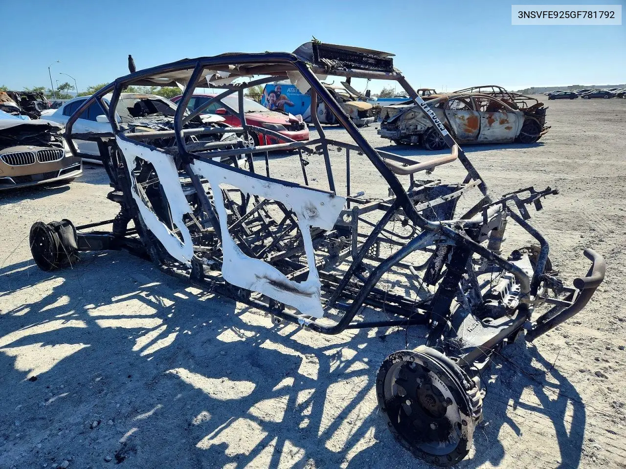 2016 Polaris Rzr Utility Vehicle VIN: 3NSVFE925GF781792 Lot: 57691146