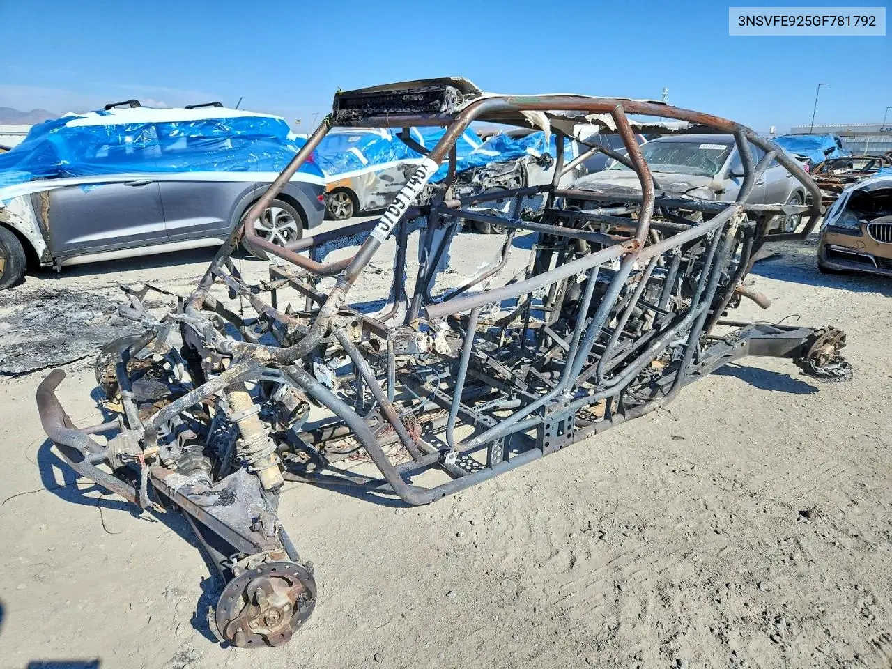 2016 Polaris Rzr Utility Vehicle VIN: 3NSVFE925GF781792 Lot: 57691146