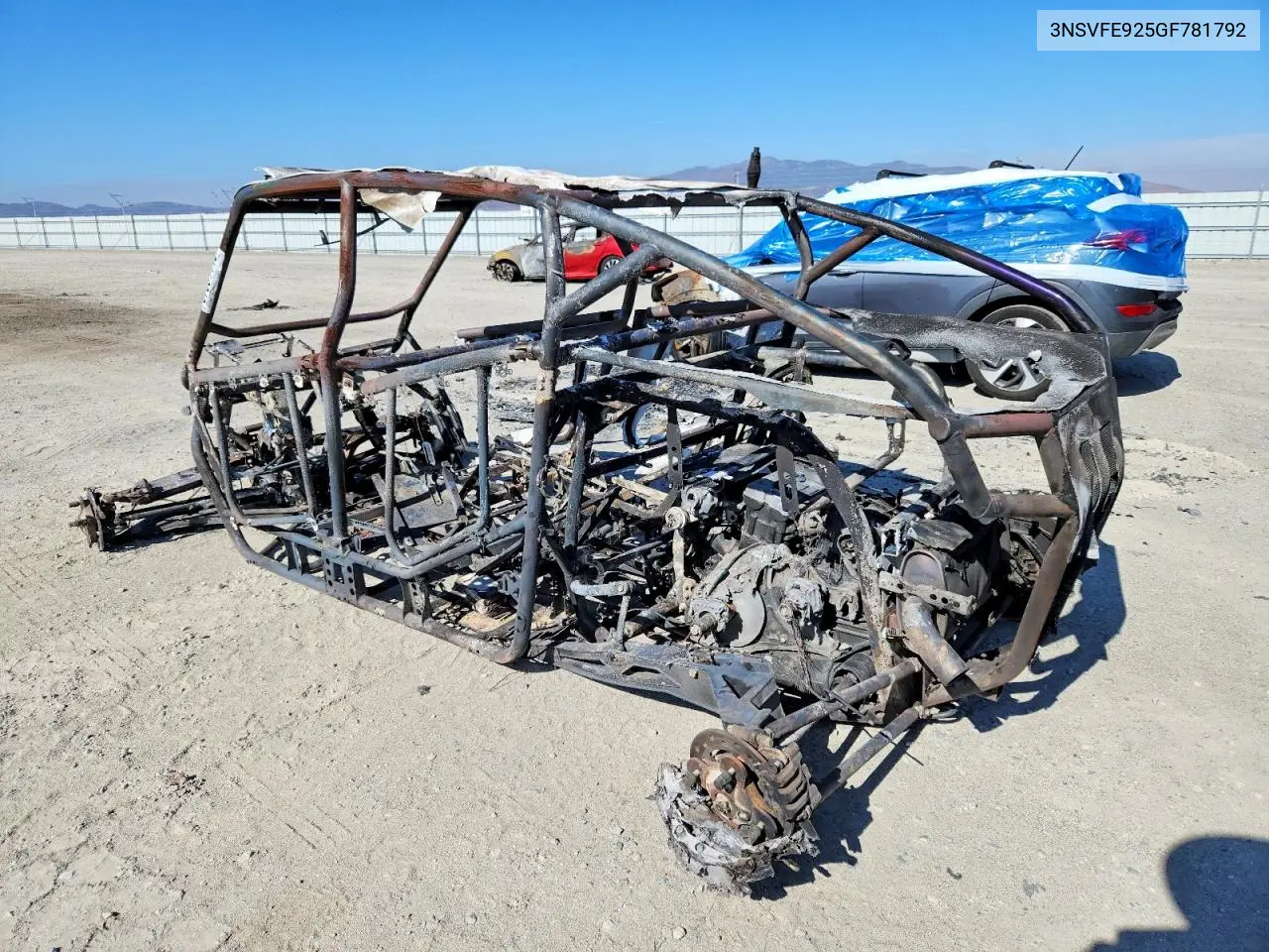 2016 Polaris Rzr Utility Vehicle VIN: 3NSVFE925GF781792 Lot: 57691146