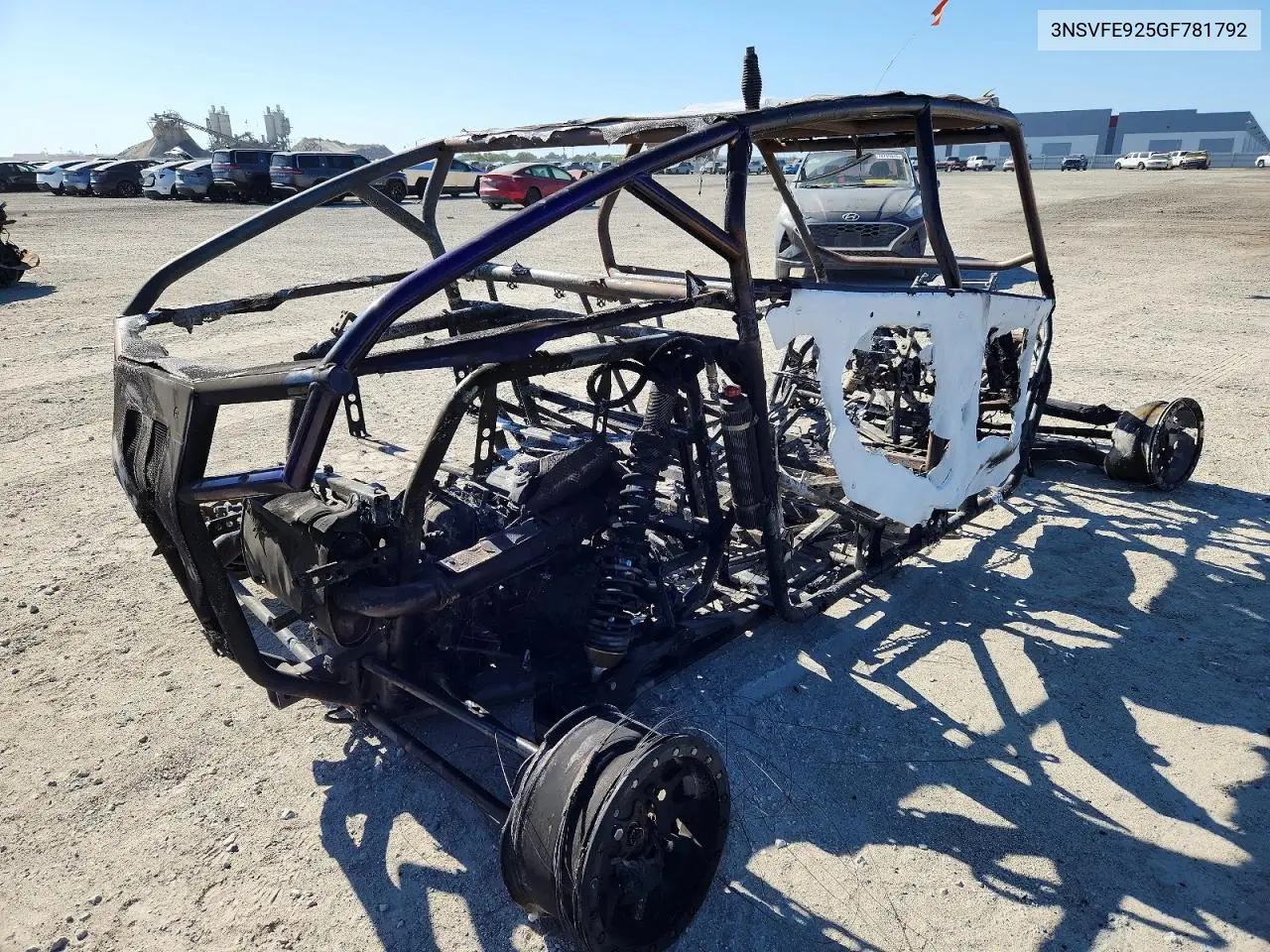 2016 Polaris Rzr Utility Vehicle VIN: 3NSVFE925GF781792 Lot: 57691146