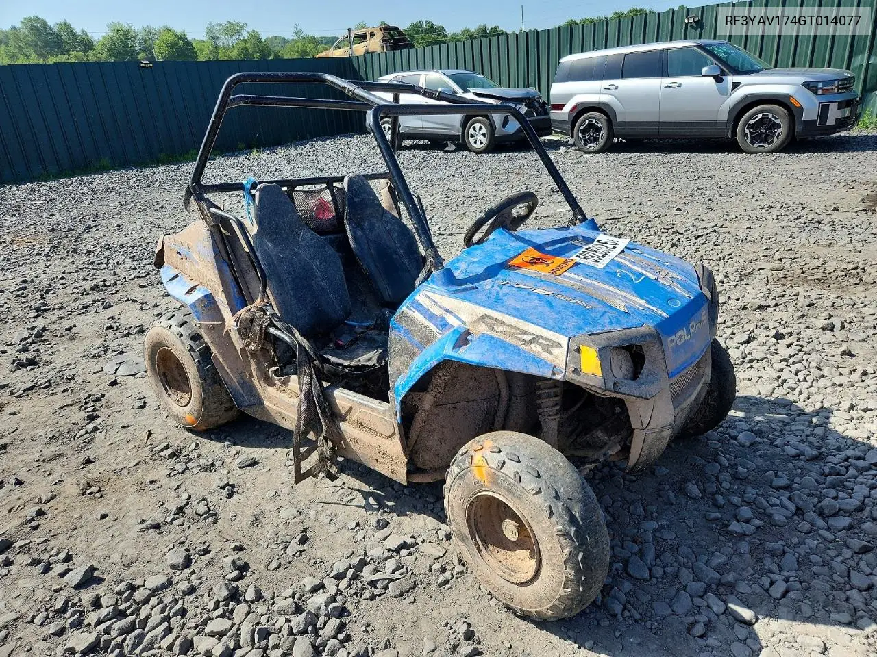 2016 Polaris Rzr Utility Vehicle VIN: RF3YAV174GT014077 Lot: 59283526