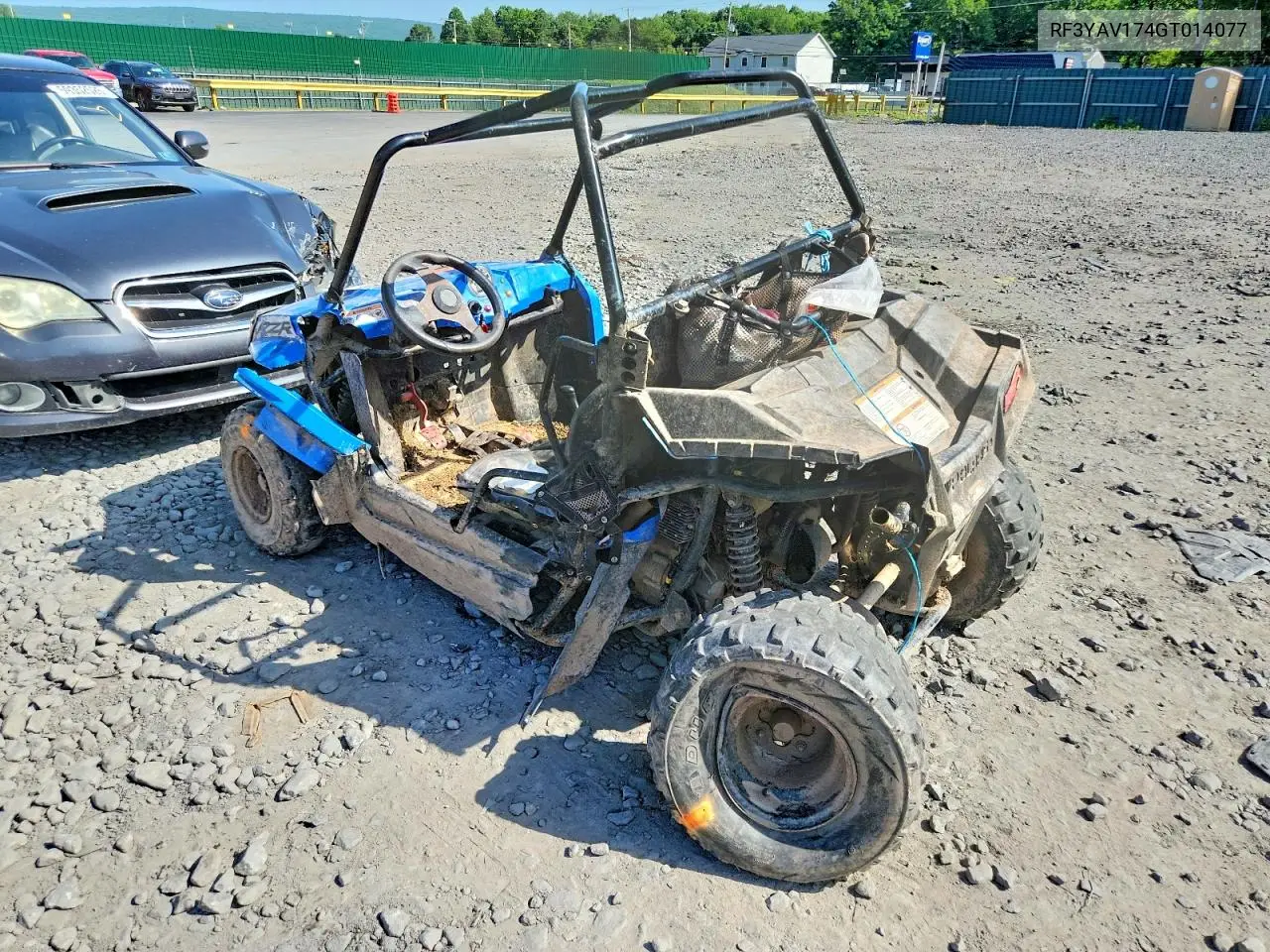 2016 Polaris Rzr Utility Vehicle VIN: RF3YAV174GT014077 Lot: 59283526