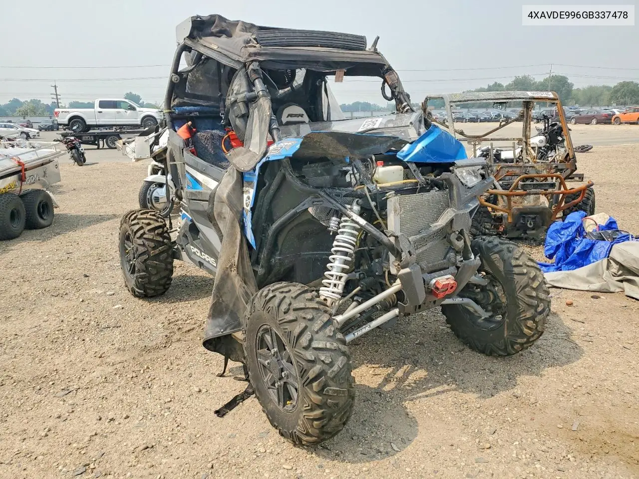 2016 Polaris Razor VIN: 4XAVDE996GB337478 Lot: 61550426