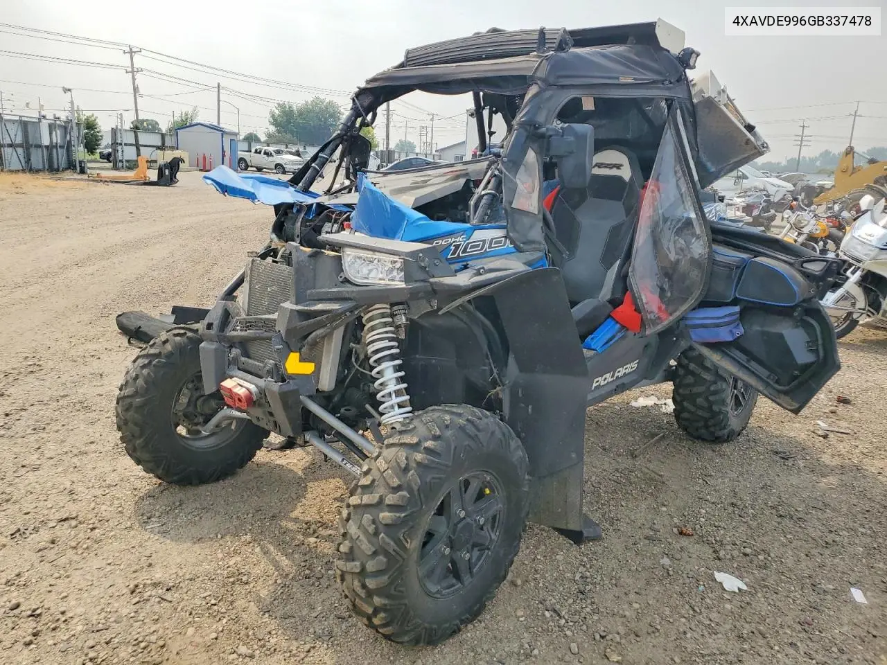 2016 Polaris Razor VIN: 4XAVDE996GB337478 Lot: 61550426