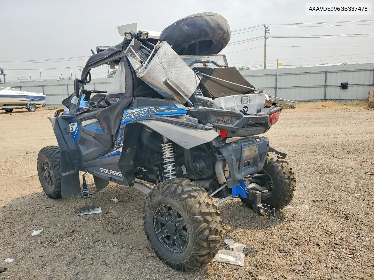 2016 Polaris Razor VIN: 4XAVDE996GB337478 Lot: 61550426