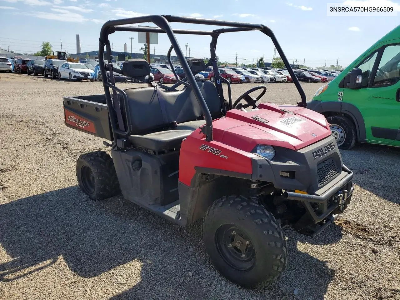 2017 Polaris Ranger 500 Efi Utility Vehicle VIN: 3NSRCA570HG966509 Lot: 54972466