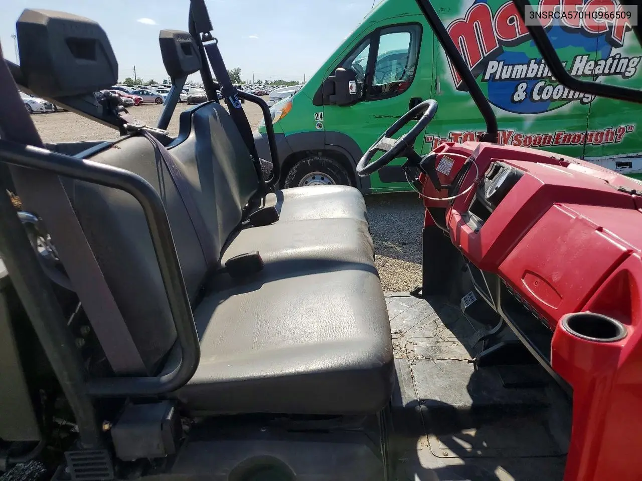 2017 Polaris Ranger 500 Efi Utility Vehicle VIN: 3NSRCA570HG966509 Lot: 54972466