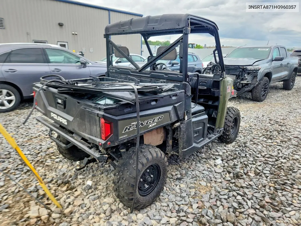 2017 Polaris Ranger Xp 900 Utility Vehicle VIN: 3NSRTA871HG960357 Lot: 55559946