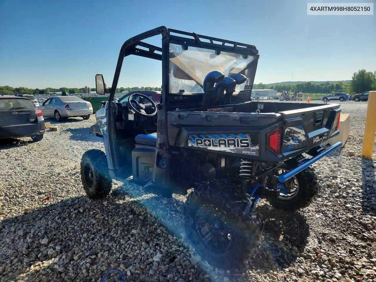 2017 Polaris Ranger 1000 Utility Vehicle VIN: 4XARTM998H8052150 Lot: 55616506
