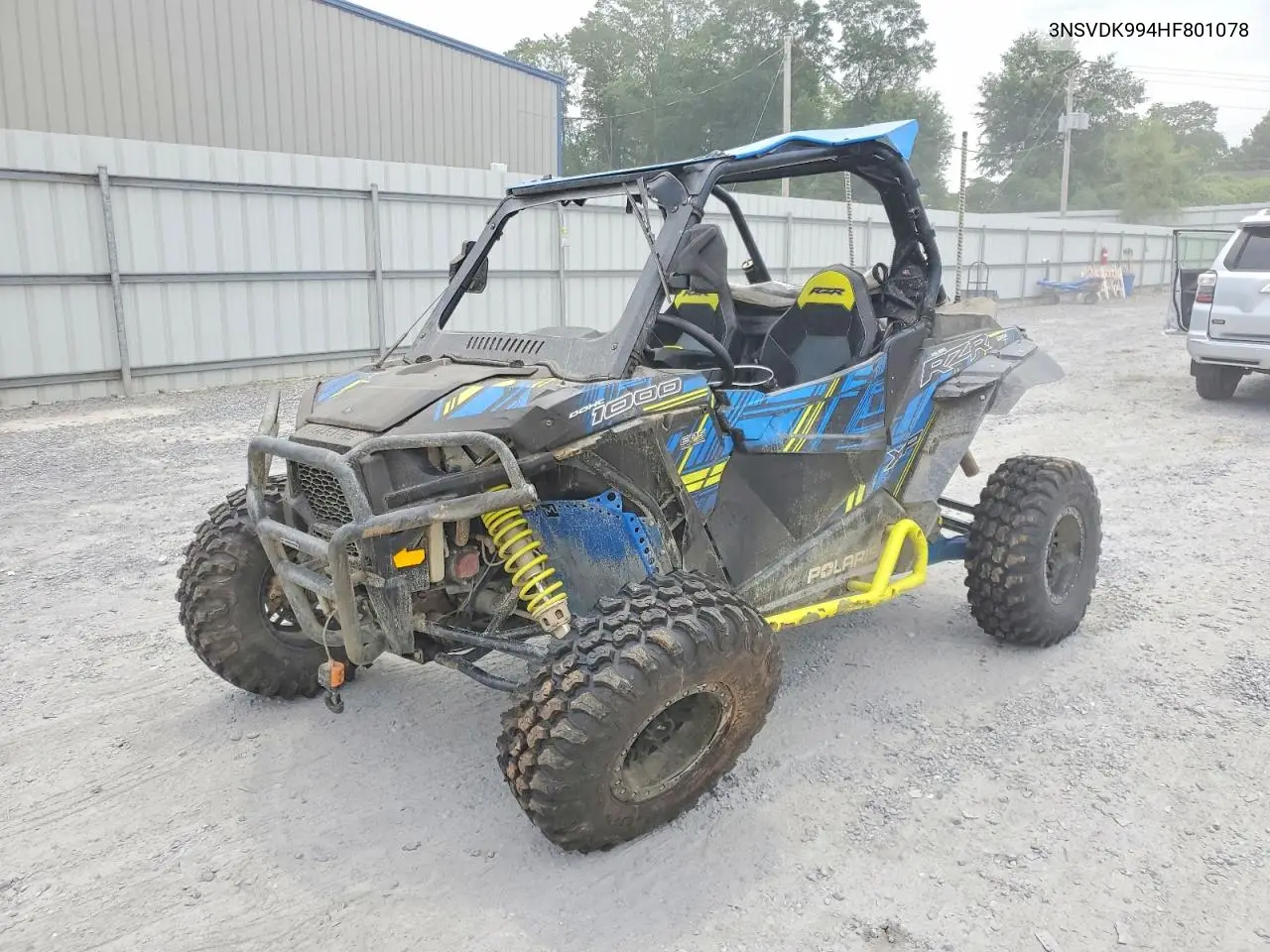 2017 Polaris Rzr Utility Vehicle VIN: 3NSVDK994HF801078 Lot: 56234786