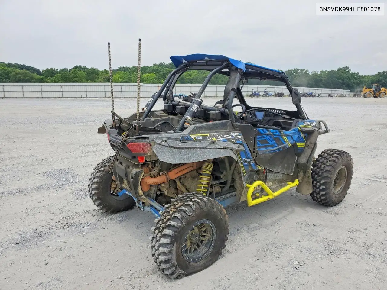 2017 Polaris Rzr Utility Vehicle VIN: 3NSVDK994HF801078 Lot: 56234786