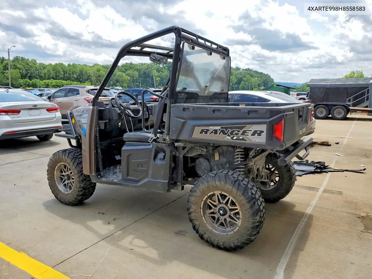 2017 Polaris Ranger 1000 Xp Utility Vehicle VIN: 4XARTE998H8558583 Lot: 58582586