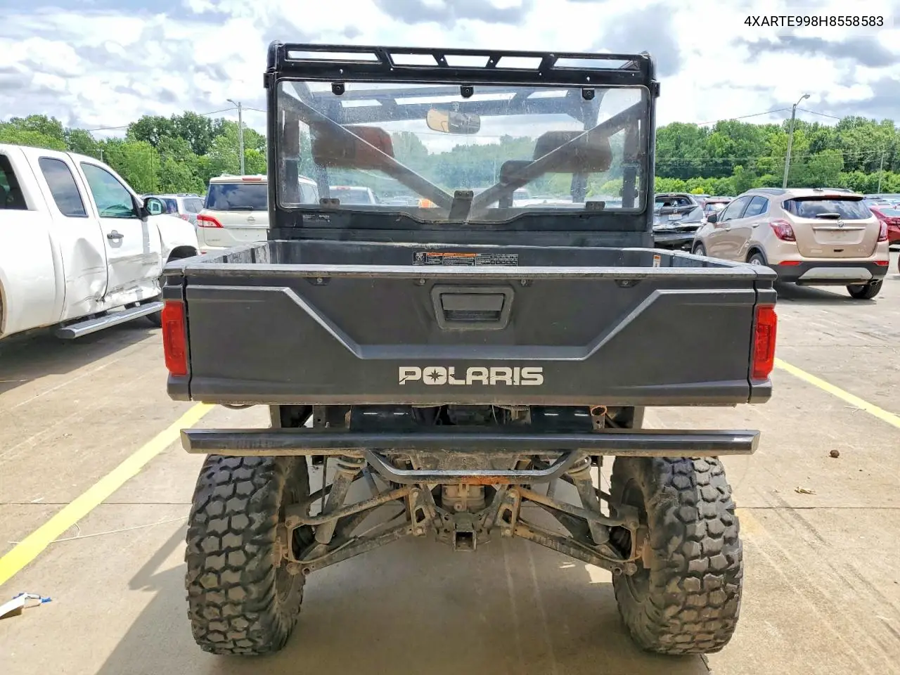 2017 Polaris Ranger 1000 Xp Utility Vehicle VIN: 4XARTE998H8558583 Lot: 58582586