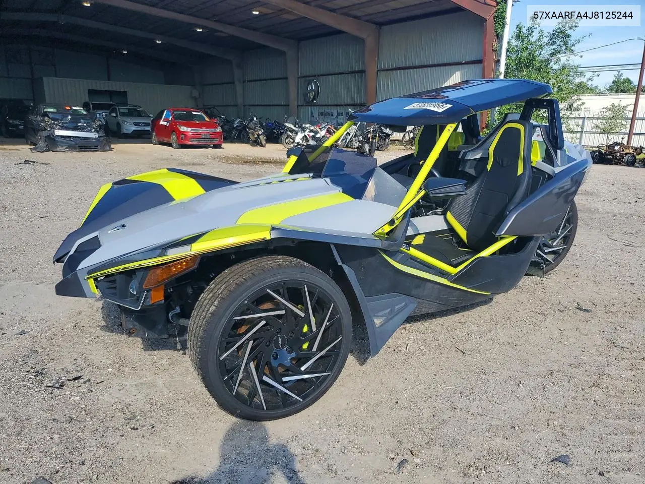 2018 Polaris Slingshot Slr VIN: 57XAARFA4J8125244 Lot: 51825966