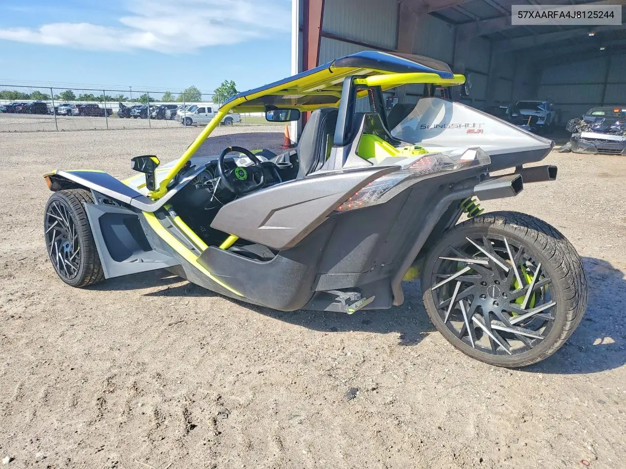 2018 Polaris Slingshot Slr VIN: 57XAARFA4J8125244 Lot: 51825966