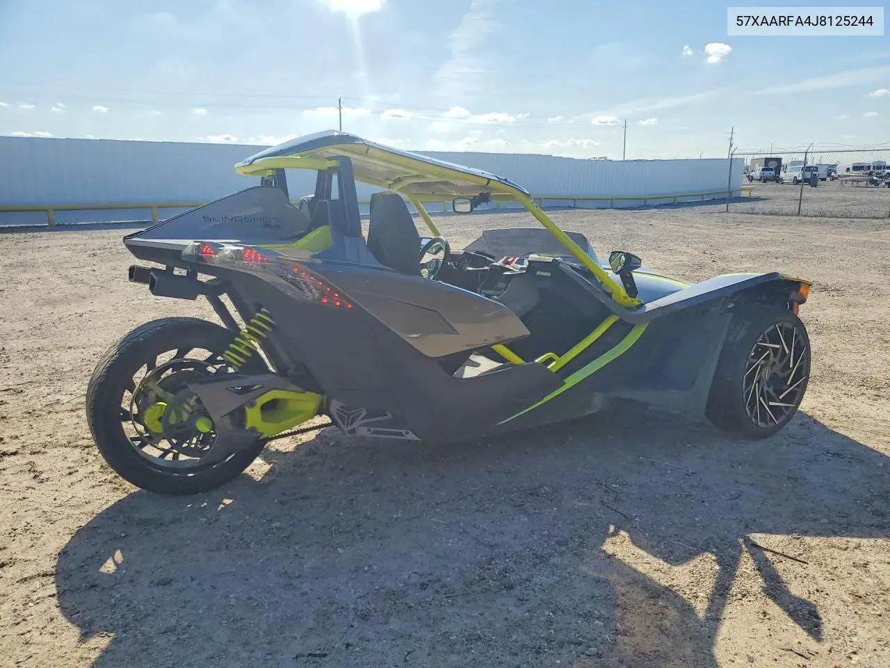 2018 Polaris Slingshot Slr VIN: 57XAARFA4J8125244 Lot: 51825966