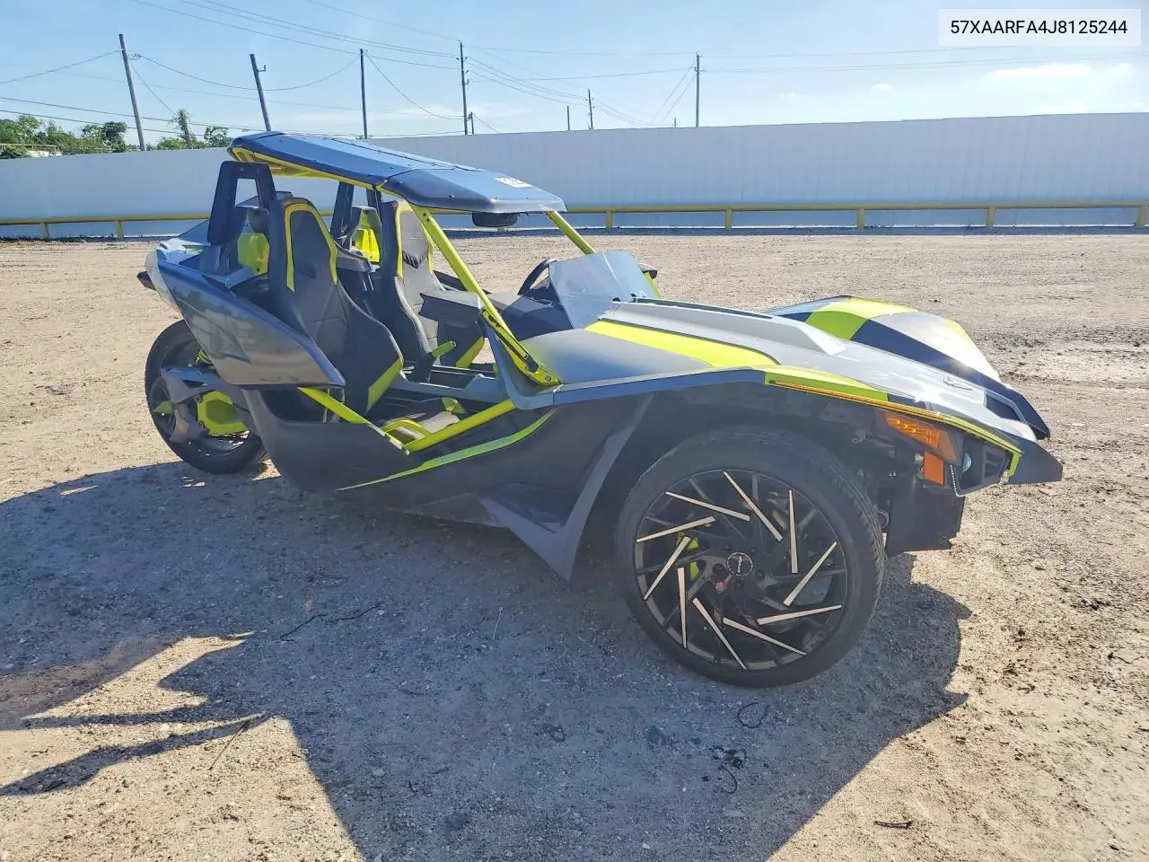 2018 Polaris Slingshot Slr VIN: 57XAARFA4J8125244 Lot: 51825966