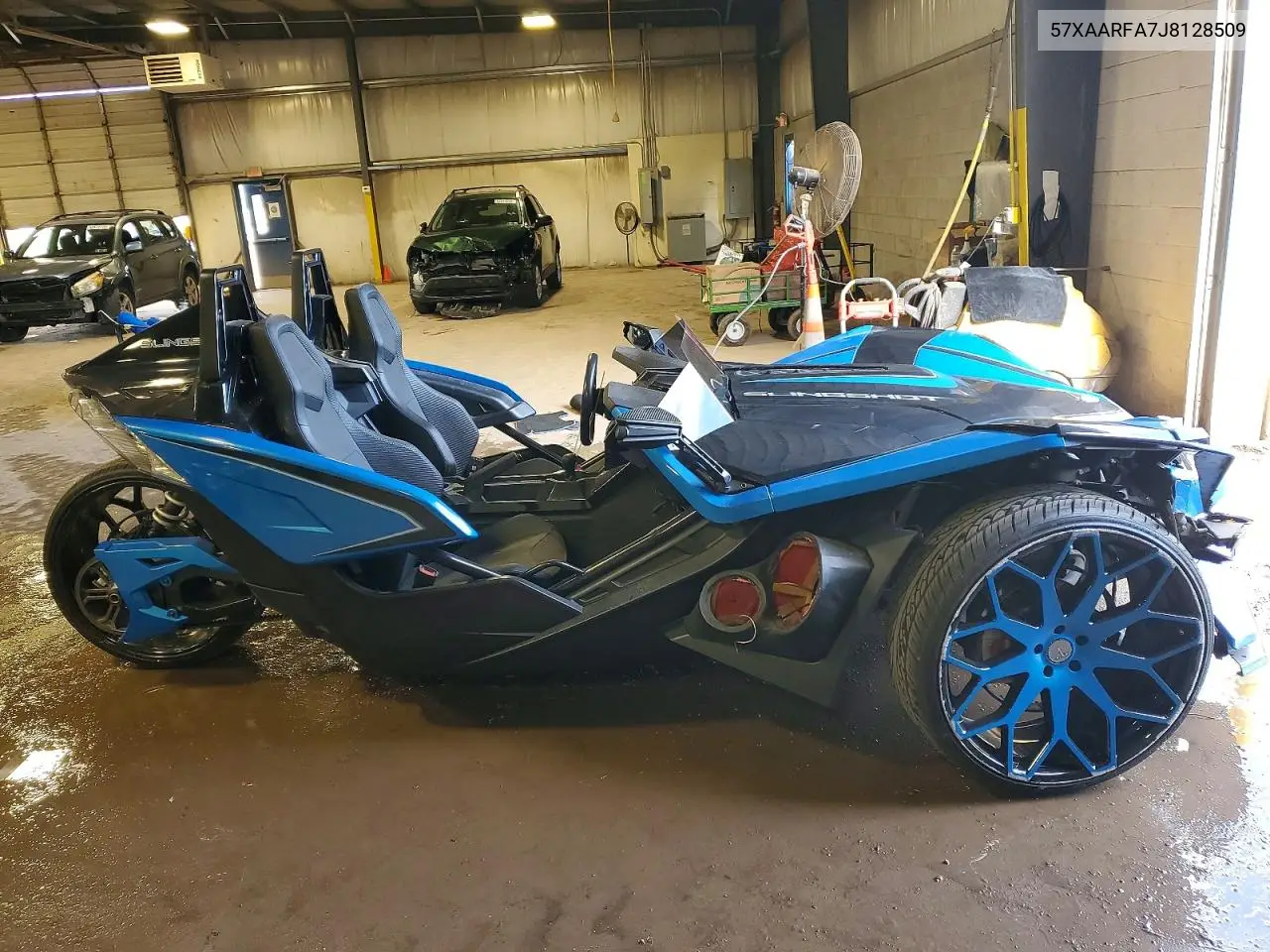 2018 Polaris Slingshot Slr VIN: 57XAARFA7J8128509 Lot: 52889056