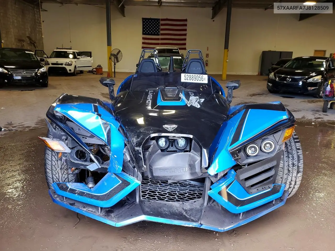 2018 Polaris Slingshot Slr VIN: 57XAARFA7J8128509 Lot: 52889056
