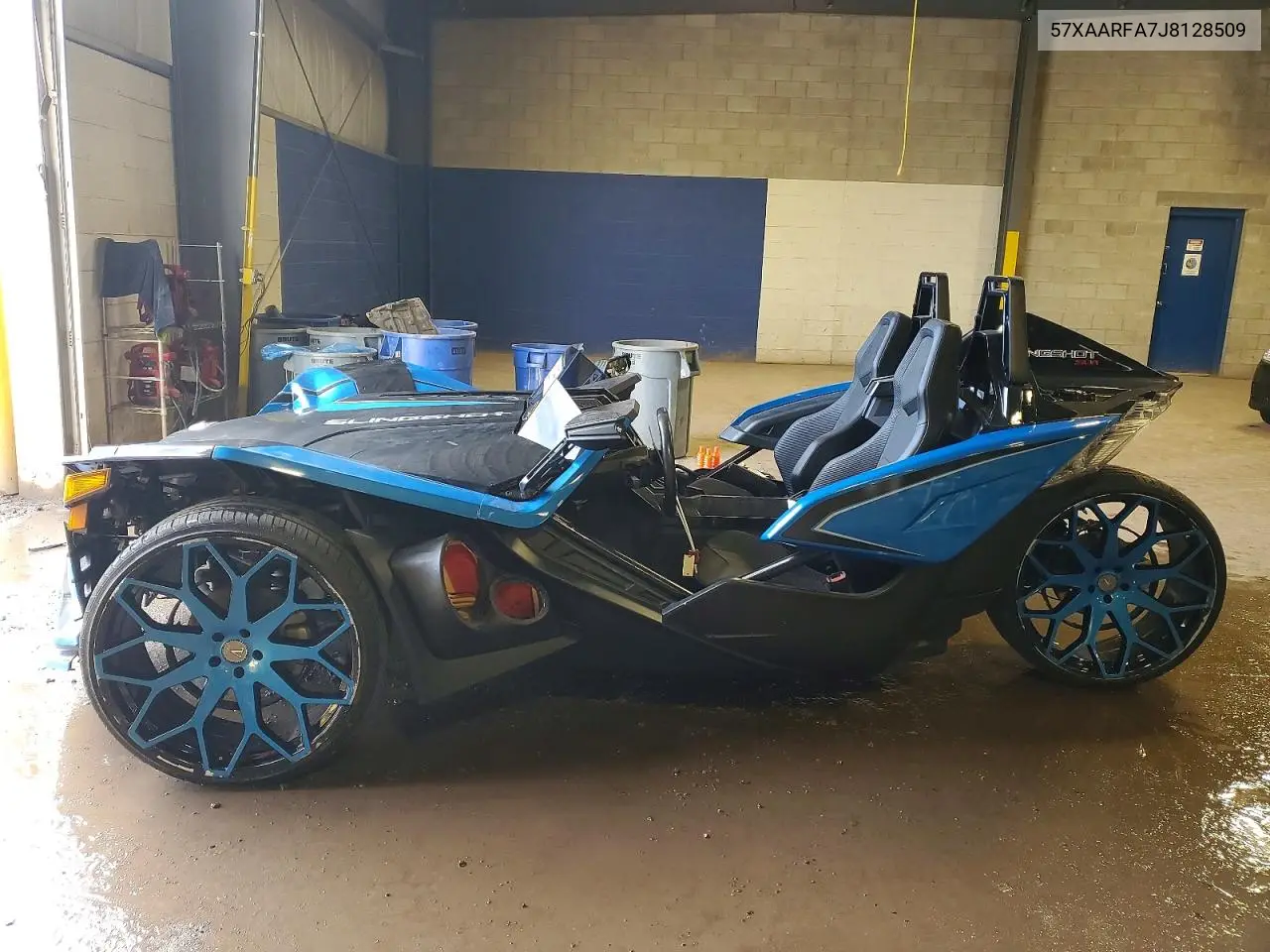 2018 Polaris Slingshot Slr VIN: 57XAARFA7J8128509 Lot: 52889056