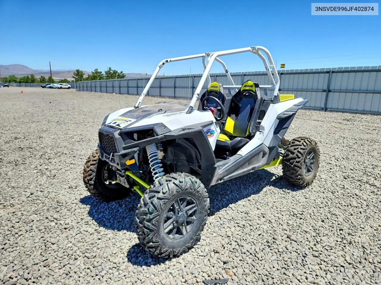 2018 Polaris Rzr Utility Vehicle VIN: 3NSVDE996JF402874 Lot: 58405546